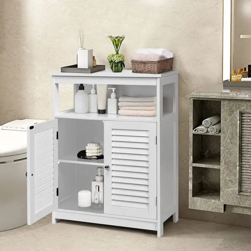 Bathroom Storage Cabinet - 12D x 23.5W x 31.5H