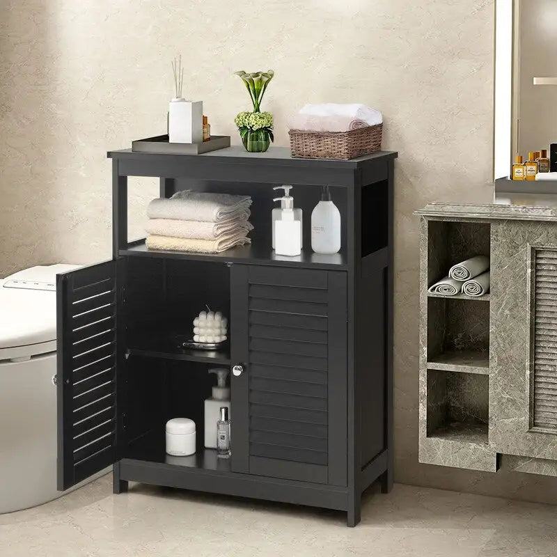 Bathroom Storage Cabinet - 12D x 23.5W x 31.5H
