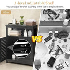 Bathroom Storage Cabinet - 12D x 23.5W x 31.5H