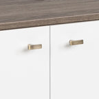 Prepac Milo Mid-Century Modern 4-Door Buffet - 64 W x 32 H x 16 D