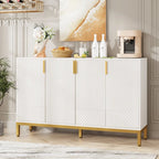 Buffet Cabinet with Storage, 59 Inch Sideboard Cabinet - N/A
