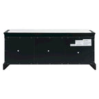 Storage Bench with 2 Drawers and 2 Cabinets