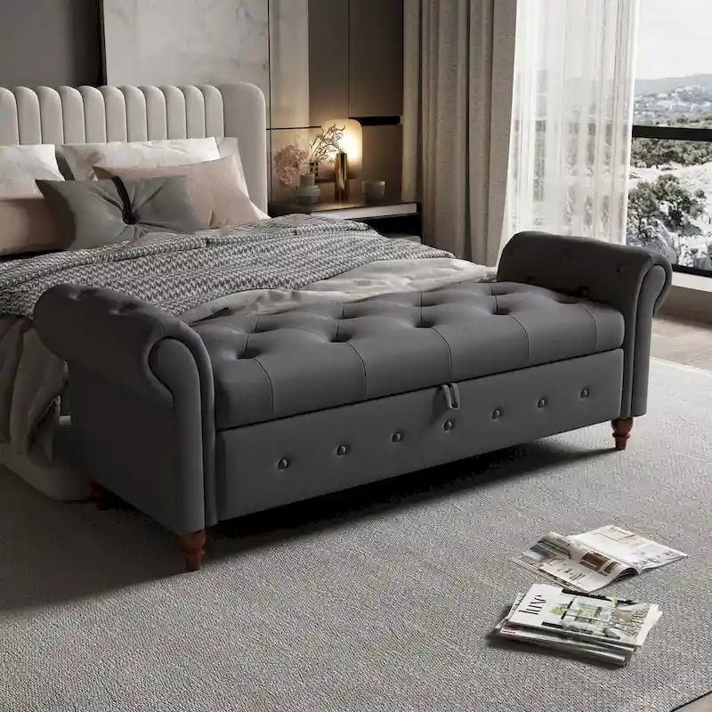 Bench Ottoman with Storage