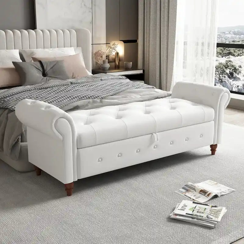 Bench Ottoman with Storage