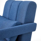28H Modern Upholstered Accent Chair with a Pillow
