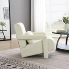28H Modern Upholstered Accent Chair with a Pillow
