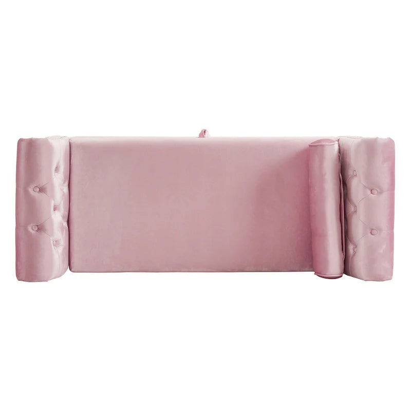 Xanthia Traditional Velvet Multifuntional Storage Ottoman Bench with Pillow by Christopher Knight Home