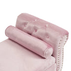 Xanthia Traditional Velvet Multifuntional Storage Ottoman Bench with Pillow by Christopher Knight Home