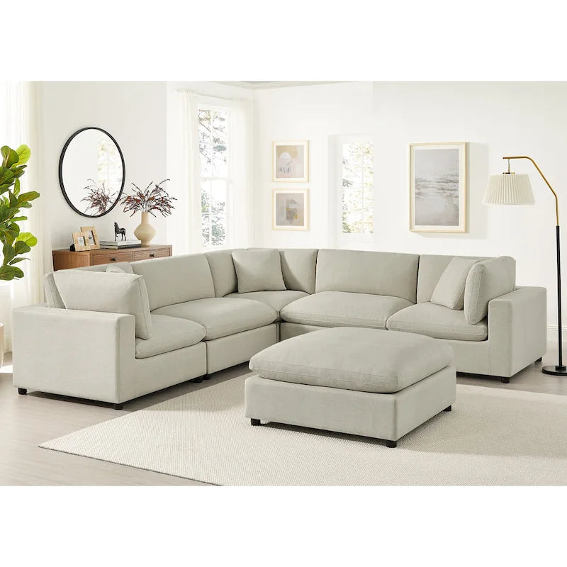 Cambrai 40 in. Square Ottoman by Greyson Living