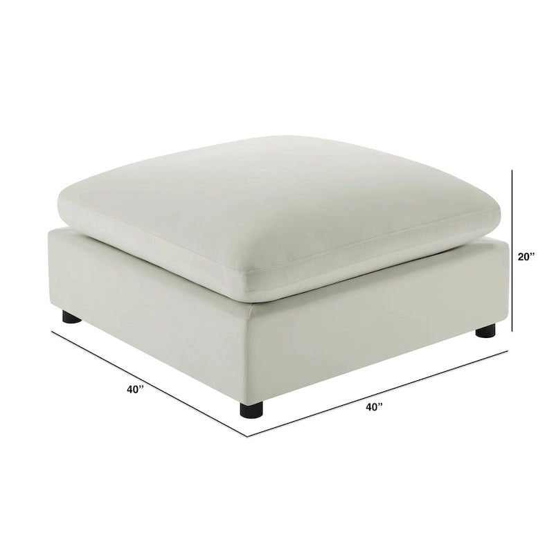 Cambrai 40 in. Square Ottoman by Greyson Living