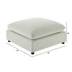 Cambrai 40 in. Square Ottoman by Greyson Living
