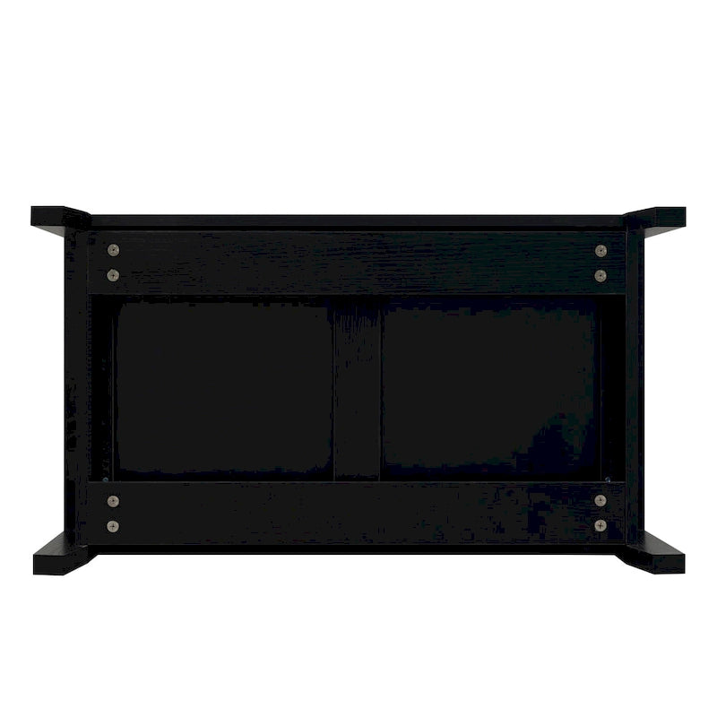 Sideboard Cabinet with Wine Racks & Stemware Holder for hallways,living rooms