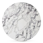 35 Faux Marble Small Round Pedestal Dining Table