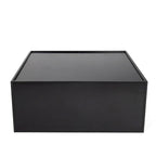 Multifunctional 4-Tier White Book Shelf & Coffee Table, Creative Furniture Floor Bookshelf, Minimalist Organizer Storage Shelves