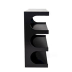 Multifunctional 4-Tier White Book Shelf & Coffee Table, Creative Furniture Floor Bookshelf, Minimalist Organizer Storage Shelves