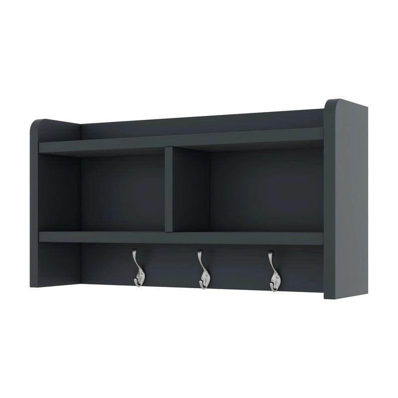 4-in-1 Detachable Hall Tree with Storage Cabinets and Hooks, Multifunctional Hallway Coat Rack with Drawers and Shoe Bench
