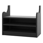 4-in-1 Detachable Hall Tree with Storage Cabinets and Hooks, Multifunctional Hallway Coat Rack with Drawers and Shoe Bench