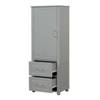 Tall Bathroom Storage Cabinet, Freestanding Storage Cabinet