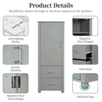 Tall Bathroom Storage Cabinet, Freestanding Storage Cabinet