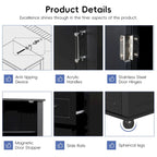 Tall Bathroom Storage Cabinet, Freestanding Storage Cabinet