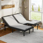 Adjustable Bed Frame Base Stress Massage Wireless Remote Quiet Motor