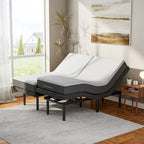 Adjustable Bed Frame Base Stress Massage Wireless Remote Quiet Motor