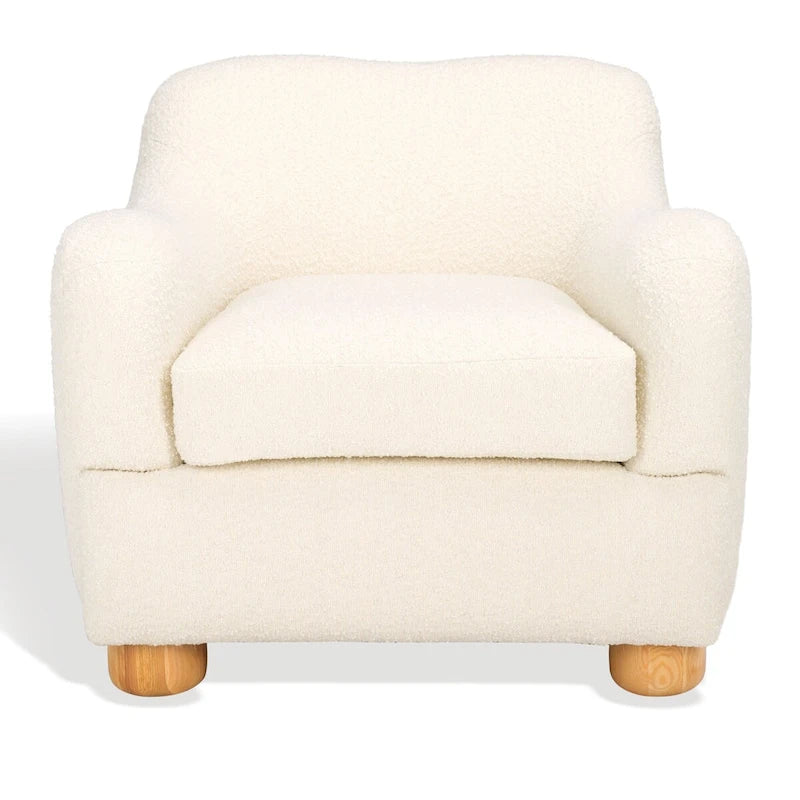 SAFAVIEH Couture Dyanna Boucle Accent Chair - 33Wx35Dx30H