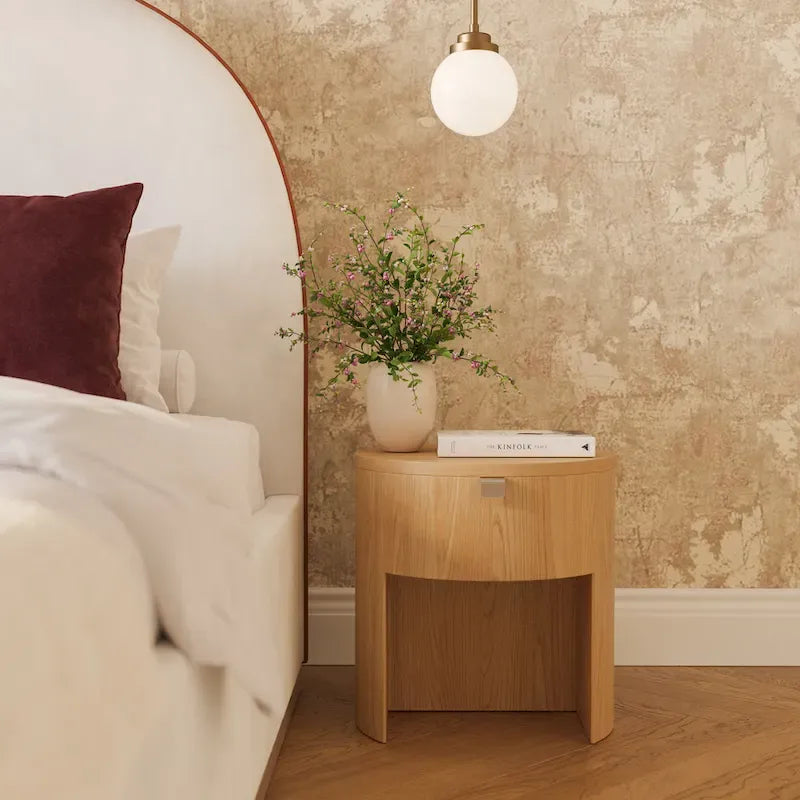 Marlow Velvet Upholstered King Bed