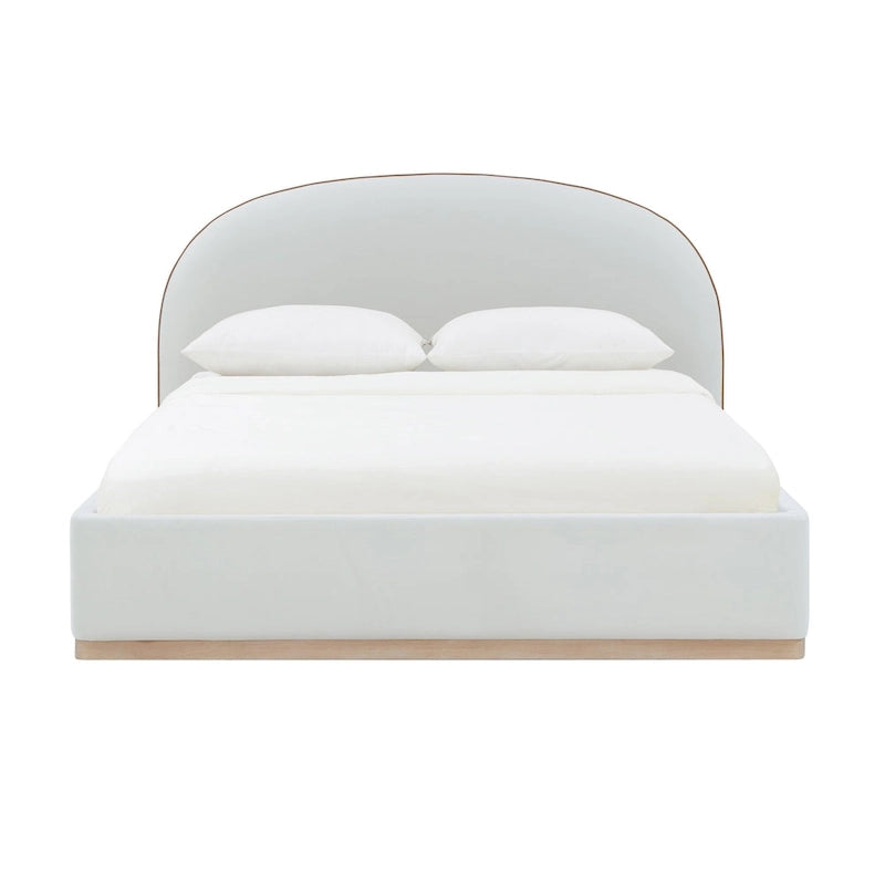 Marlow Velvet Upholstered King Bed