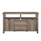 Middlebrook 58-inch Groove Door Highboy TV Stand