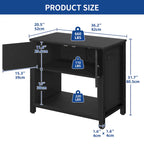Moasis 40-50 Gallon Aquarium Stand Cabinet Fish Tank Stand with Power Outlets