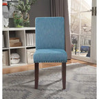 Copper Grove Five Bridge Eco Parsons Faux Leather Nailhead Chair