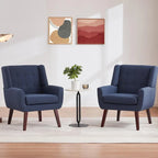 HUIMO Set of 2 Modern Tufted Accent Chair
