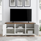 Middlebrook Firebranch 58-inch Barn Door TV Stand