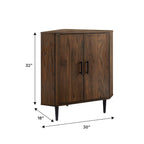 Middlebrook Designs 30-inch Corner Accent Cabinet
