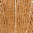 Blossom Bohemian Honey Rattan Accent Flower Chair