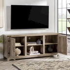 Middlebrook Firebranch 58-inch Barn Door TV Stand