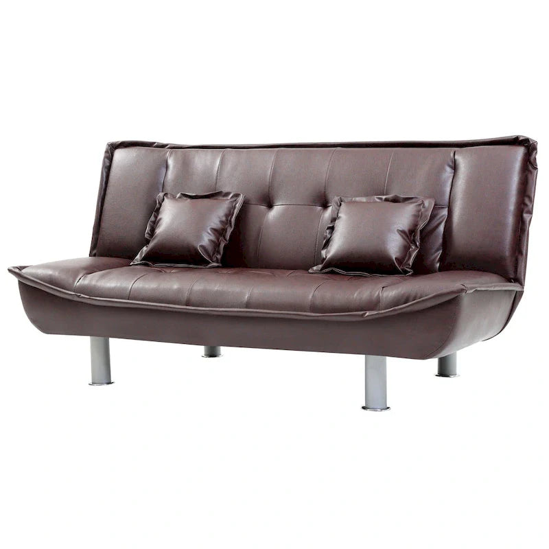 Lionel Faux Leather Sofa Bed