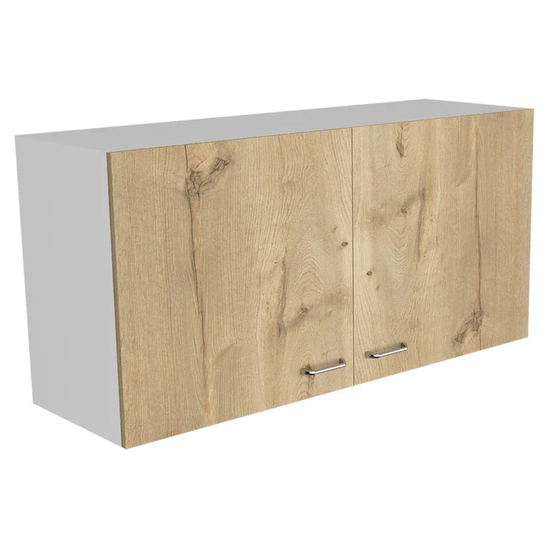 TUHOME Napoles Double Door Wall-Mounted Storage Cabinet - N/A